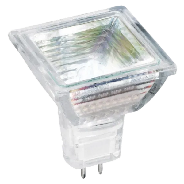 35W, 270lm, MR16 60 °, GU5.3, 3000K, Neliö halogeenikohdelamppu