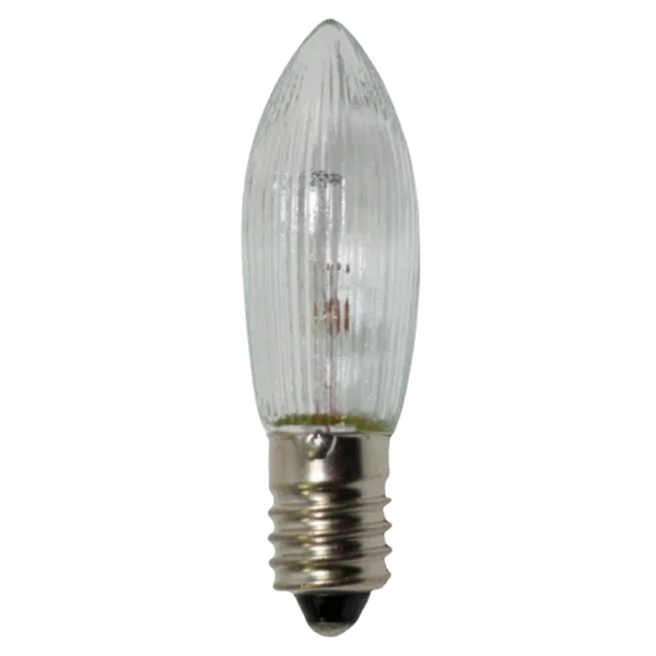 3W, 23V, C6, E10, 13x44mm, Candle bulb for candlestick