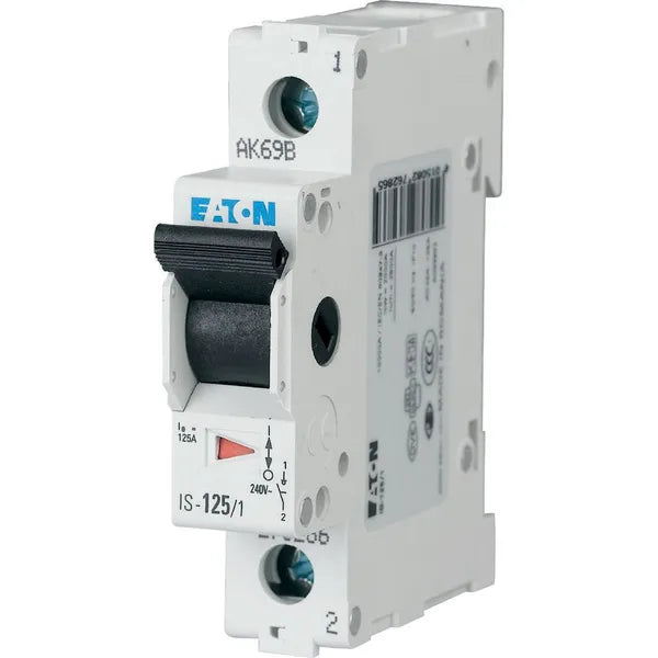 Eaton IS-32/1 main switch, 1-pole, 32 A, 240/415 V, IP10