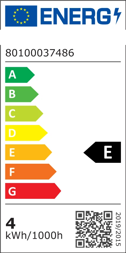 4W, 450lm, LED FIL G45, Ba15d, 2700K, 45x78mm, Led lamppu