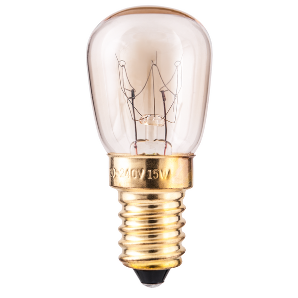 240V, 15W, 85lm, E14, 2300K, 26x57mm, Jääkaappilamppu