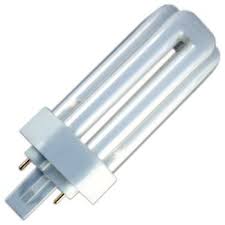 18W, 1200lm, GX24d-2 2P, 44x124mm, Pistokantalamppu