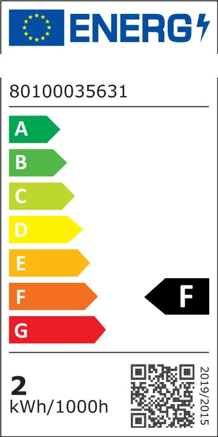 1.5W, 150lm, LED Filament, E14, 2000K, 20x115mm, Led lamppu