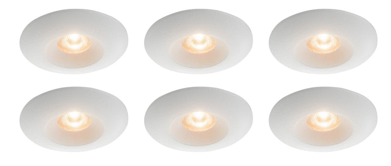 9,6W, 432lm Compact Mini IP44 Kit, 6x1,2W, 40-80D, IK02, Ø 27x33mm, LED Alasvalosetti Airam