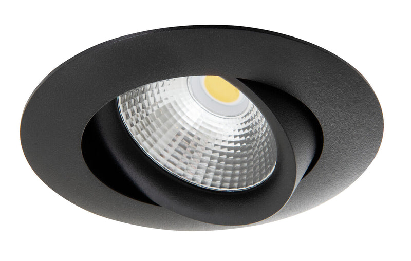 7W, 600lm, Compact Tilt, 36D, IP44, IK02, Ø90x40mm, LED Alasvalo Airam