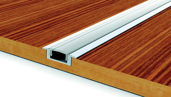 Slimline 7 R Profiili Kirkas/Opaali kupu LED-nauhoille Airam