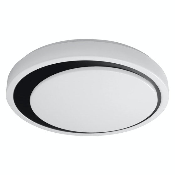34W, 3200lm Smart+ WiFi Orbis Moon Tunable White IP20, 480mm Black LED Smart Ceiling Light Osram