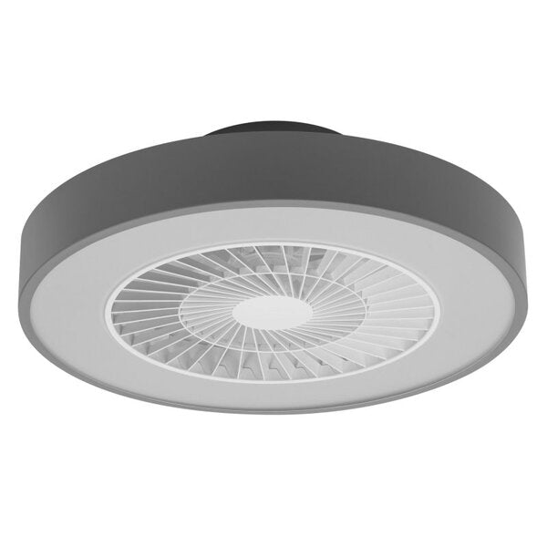 76W, 4500lm, Smart+ WiFi Ceiling Fan Cylinder Tunable White + Remote Control, 3000...6500K, IP20, 600x602mm, LED Smart ceiling light with fan Osram