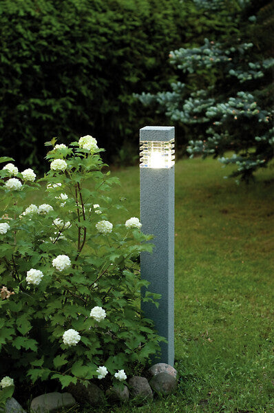 Kallio, IP44, E27, 104x104x900mm, Yard circuit lamp Airam