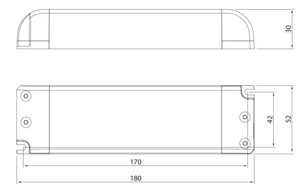 60W, 24V, LED Muuntaja IP20 Airam