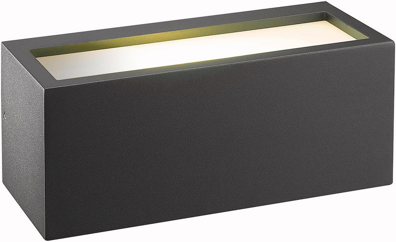 Lule I, IP54, With replaceable E27 light source Max. 18W, 250x110x103mm, Outdoor lamp