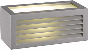 Lule III, IP54, with replaceable E27 light source Max. 18W, 250x110x103mm. Outdoor lamp