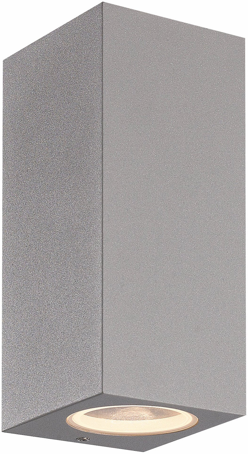 Ume 2x6W Lamp frame for GU10 bulb IP65, Dark grey, Silver and White