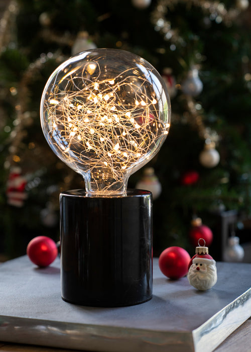 1.5W, 80lm, WireLED Très Chic Globe, G125, E27, 2500K, 125x165mm, LED lamp
