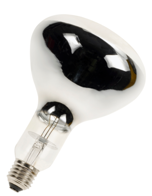 240v, 375W, Infra Red R125, E27 lämpölamppu kirkas - Lumenled Oy
