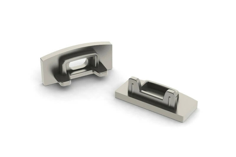 Päätykappale reiällä Slimline 7 R asennusprofiiliin Airam