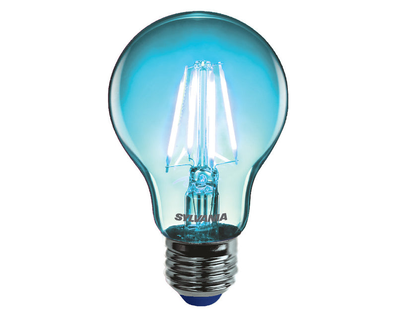 4.1W, 80lm, ToLEDo Festoon Chroma, E27, IP54, 60x106mm, Blue LED lamp Sylvania