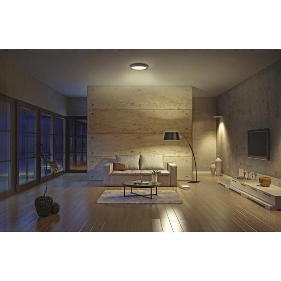 26W, 2400lm Smart+ WiFi Orbis Plate Tunable White IP20, 430mm valkoinen LED Älykattovalaisin Osram