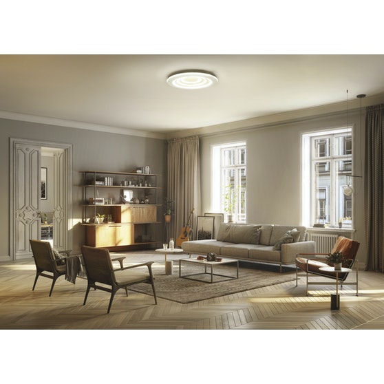 40W, 4060lm Smart+ WiFi Orbis Spiral Tunable White IP20, 500mm white LED smart ceiling light Osram