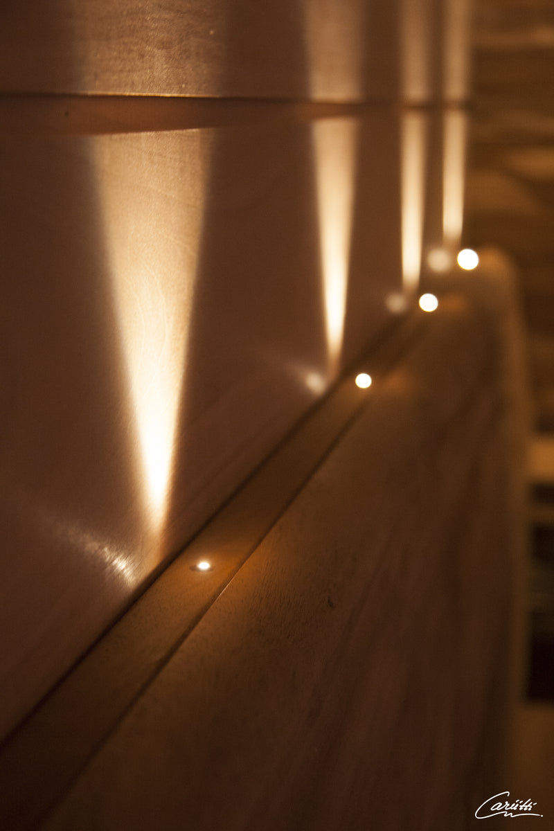 2,1W, 136lm, VPL25-E518, LED Saunavalaistussarja 8-kuituinen Cariitti